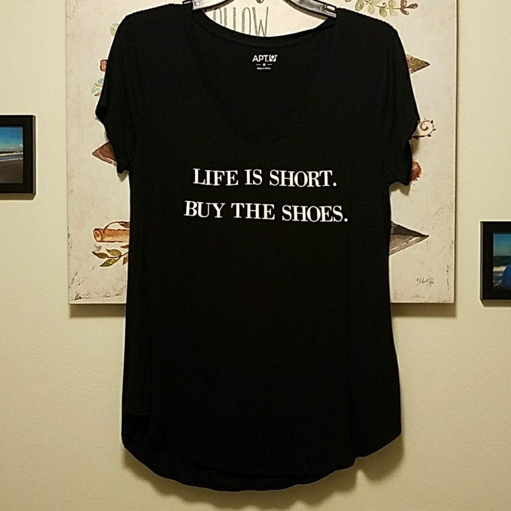 Black Loose Fit Tee